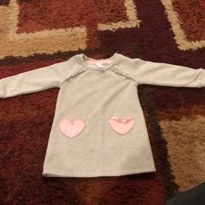 Shimmering Heart pocket dress